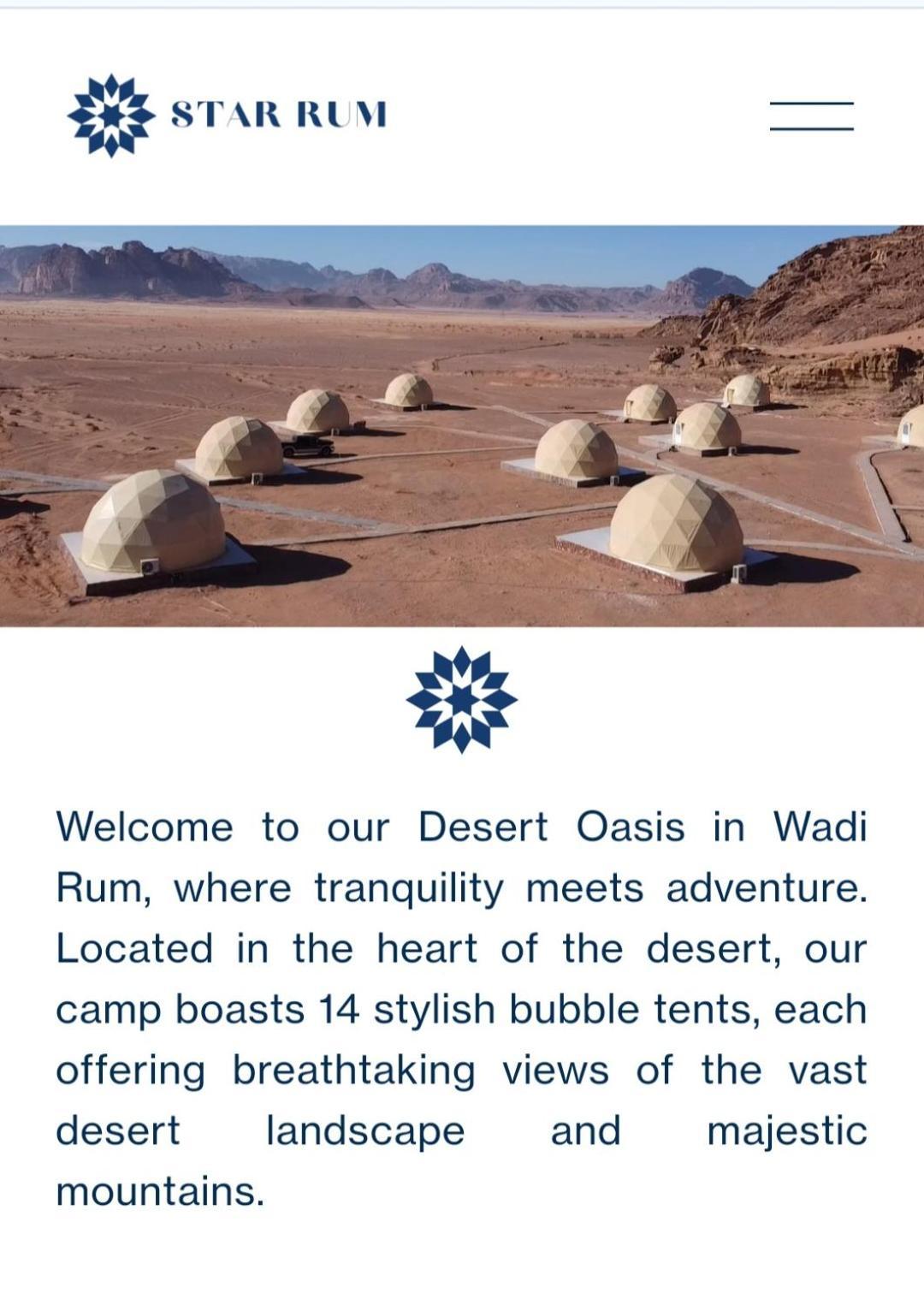 Star Rum Wadi Rum Exterior photo